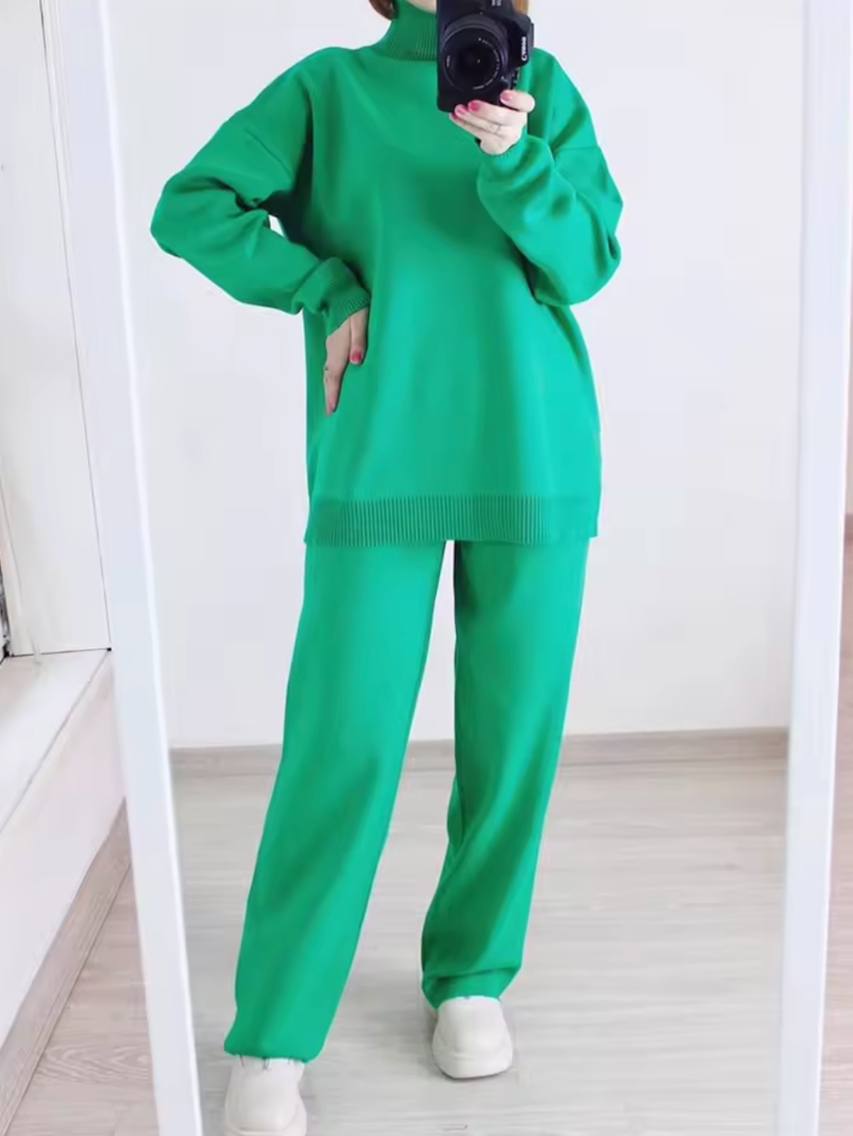 Cozy damespak – Elegantie