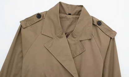 Donatella – Korte trenchcoat