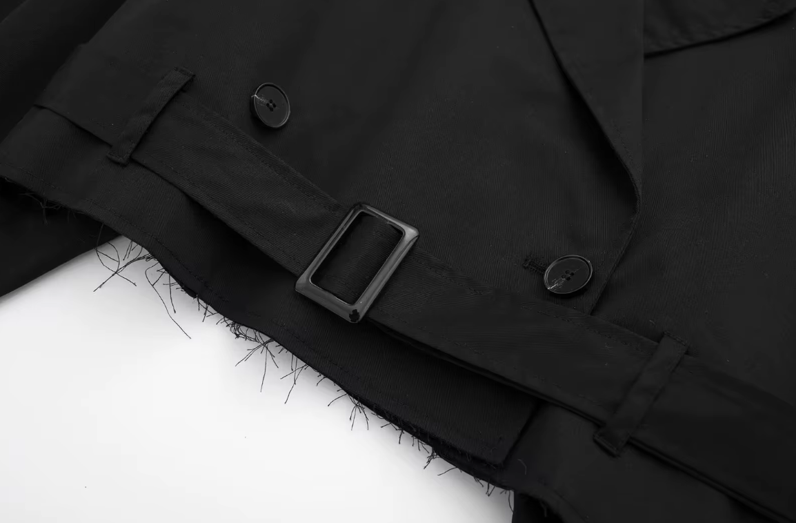 Donatella – Korte trenchcoat