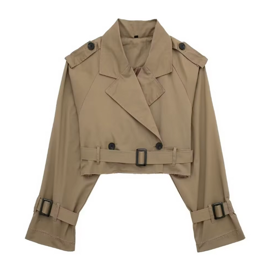 Donatella – Korte trenchcoat