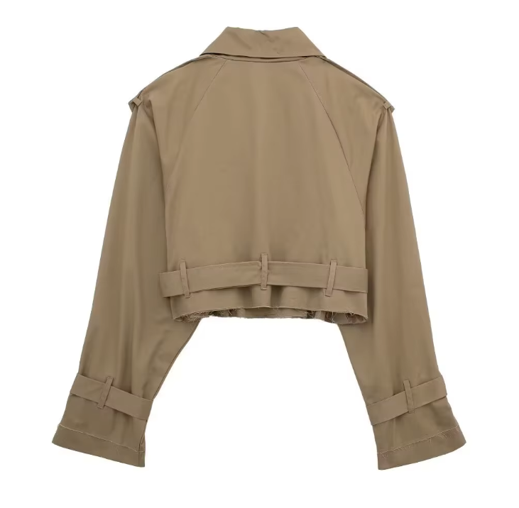 Donatella – Korte trenchcoat