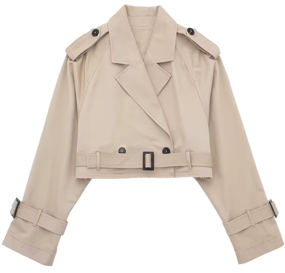 Donatella – Korte trenchcoat