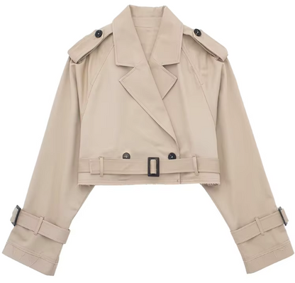 Donatella – Korte trenchcoat