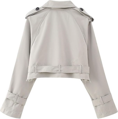 Donatella – Korte trenchcoat