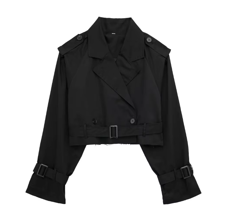 Donatella – Korte trenchcoat