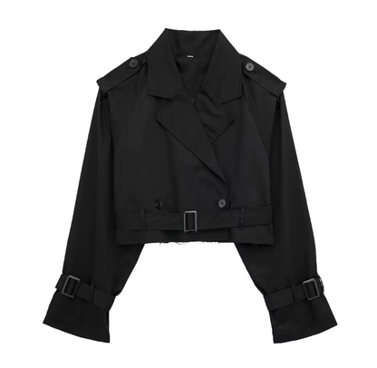 Donatella – Korte trenchcoat