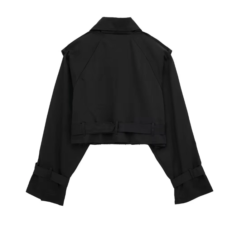 Donatella – Korte trenchcoat