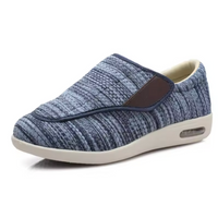 Gestreept blauw